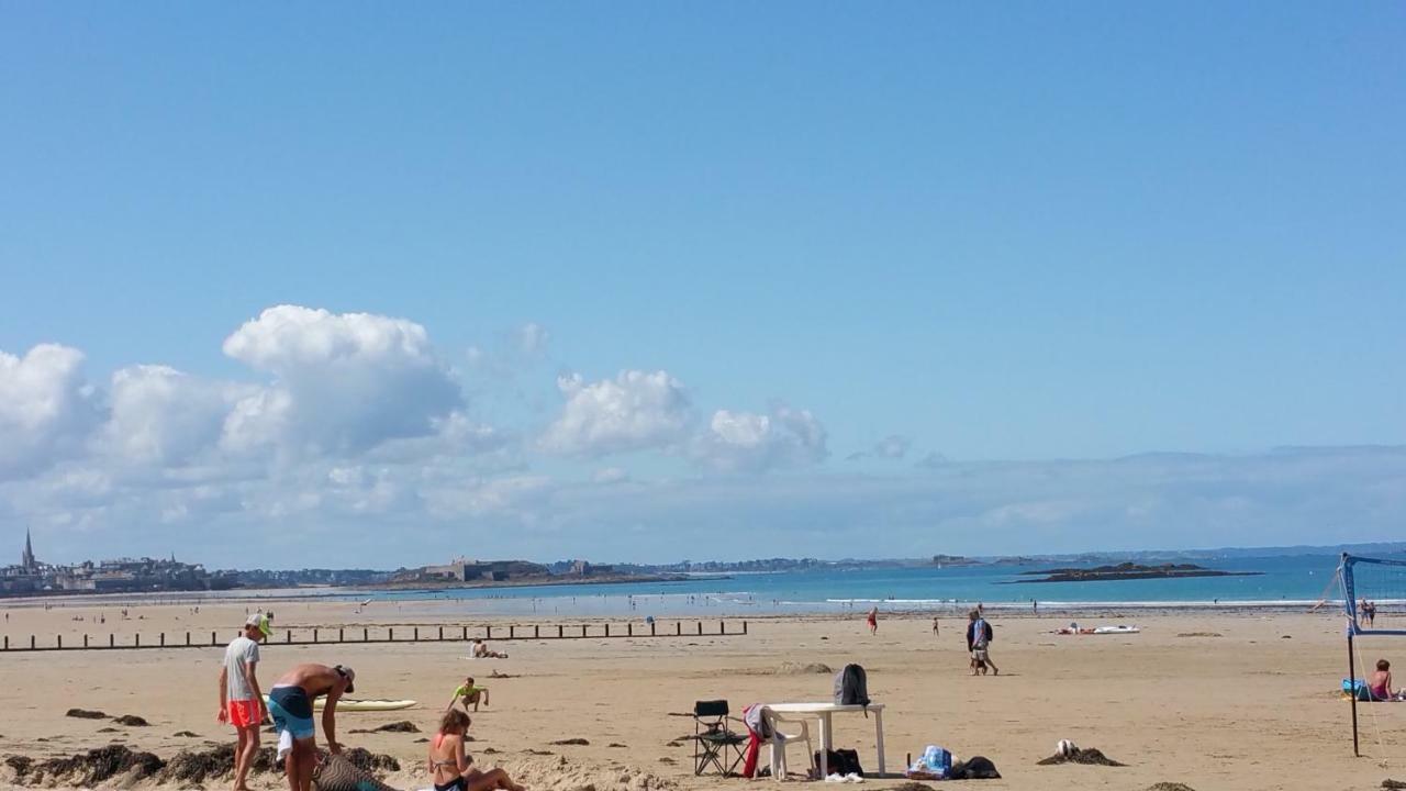 T2 Terrasse De Charme A Rochebonne 400 M Plage سان مالو المظهر الخارجي الصورة